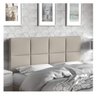 Cabecera de Cama Box Casal 140M Suede Bege - 1