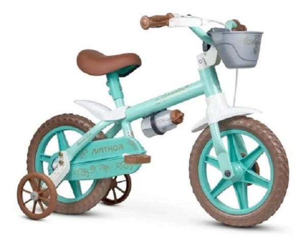 Bicicleta Criança Nathor Antonella Baby Menina Aro 12 - 1