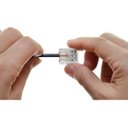 Ver imagem 6 de 10 Conector Elétrico Borne Emenda 5 Fios Tipo Wago 222-415