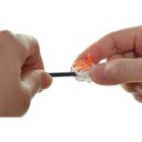 Ver imagem 4 de 100 Conector Elétrico Borne Emenda 3 Fios Tipo Wago 222-413