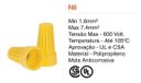 Ver imagem 3 de 100 Conectores de Torção Emenda para Fios Cabos - até 7,4mm²