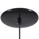 Ver imagem 2 de Pendente Meia Lua (esfera) 35cm - Preto Brilhante com Amarelo - Preto