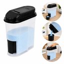 Ver imagem 3 de Pote Porta Sabao em Po Liquido Grande com Dosador Tampa Copo Dispenser 2kg Organizador Lavanderia Mu