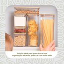 Ver imagem 3 de Pote Hermético Quadrado 1,8l Tampa Bambu Bpa Free Coza
