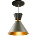 Ver imagem 1 de Pendente Berlim - Preto com Cobre - Preto