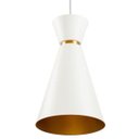 Ver imagem 1 de Pendente Pequim - Branco com Cobre - Branco