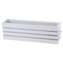 Ver imagem 1 de Arandela Frisada 30cm para Lâmpada E27 - Interna e Externa - Branco - Branco