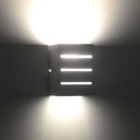 Ver imagem 3 de Arandela Katarina com 3 Frisos E27 - Interna e Externa - Branco - Branco