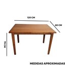 Ver imagem 6 de Mesa Fixa Retangular 120x80 Premium:mel