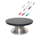 Ver imagem 4 de Forma Bailarina Para Confeitar 30cm em MDF 1 Espátula