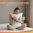 Ver imagem 5 de Colchão Solteiro Molas Ensacadas Real 88x188x27cm Branco / Bege - Suporta até 130kg