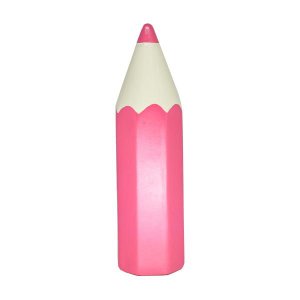 Cofre Lápis 25cm Cerâmica: Rosa