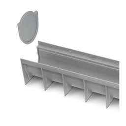 Calha para Piso Roma C/ Grelha 1,00x15cm - 3