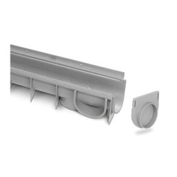 Calha para Piso Roma C/ Grelha 1,00x15cm - 6
