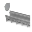 Ver imagem 3 de Grelha Coletora, Ralo Linear P/água Calha Cinza100x15x15cm