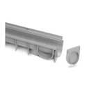 Ver imagem 6 de Grelha Coletora, Ralo Linear P/água Calha Cinza100x15x15cm