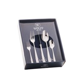 Faqueiro em Aço Inox Com Gift Box - Wolff Davos (30 Peças) - 2