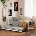 Ver imagem 1 de Bicama em Ferro Aço Carbono Tubular Teko Casatema MadeiraOriginals