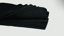 Ver imagem 2 de Kit 10 Pano de Prato Pé de Galinha Preto - 66cm X 38cm