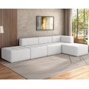 Ver imagem 1 de Sofá Modulado 5 Lugares 308cm Espuma D33 Multimóveis Cr45358 Branco