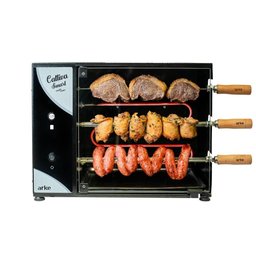 Assador Elétrico Rotativo Arke Cattiva Smart 03 Bancada 127V - 3