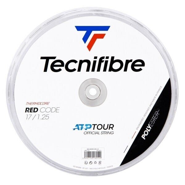 Corda Tecnifibre Thermocore Red Code 1,25 mm Vermelha (Gauge 17) - set individual