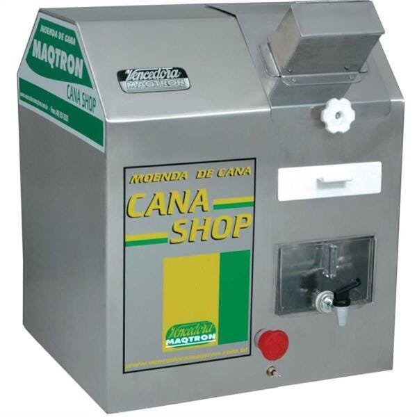 MOENDA DE CANA MAQTRON CANA SHOP 60 ELETRICA 1/2 CV INOX 110V - 1