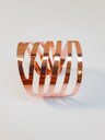 Ver imagem 1 de Conjunto 4 Aneis para Guardanapo de Aco Curves Cobre 4Cm