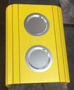 Ver mais imagens de Kit 02un Esteira Sofá Porta Copo Laqueada Colorida Amarela