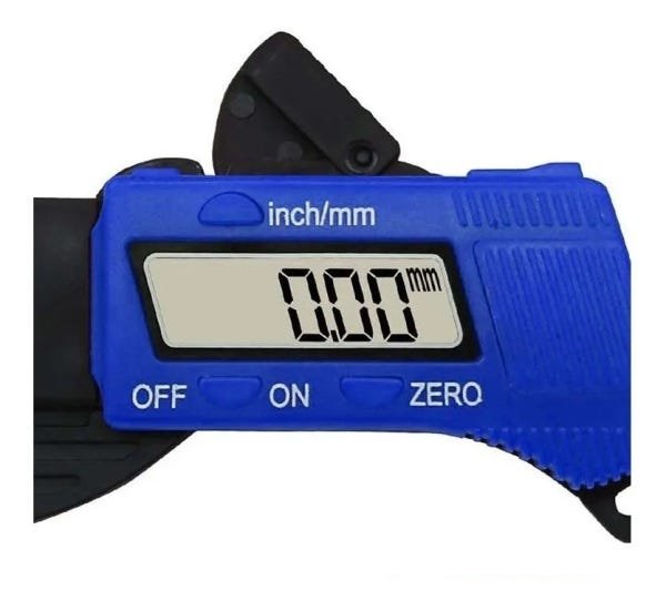Micrometro Medidor De Espessura Digital 0-12.7mm - 3