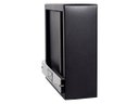 Ver imagem 2 de Caixa de Correio Grade Vertical Preto Fosco Tarja Inox Top Moderna