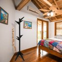 Ver imagem 1 de Mancebo Cabideiro Chão Porta Casaco Chapéu Bolsa para Closet