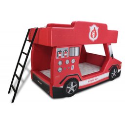Beliche Bombeiro Infantil Estofada - Cor Vermelha - 3