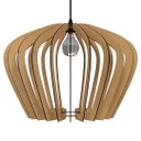Ver imagem 3 de Luminária Teto tipo Pendente CALI MDF - Completa