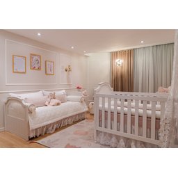 Cama Infantil para Quarto de Bebê Quater Linha Classic Branco Fosco - 6