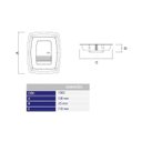 Ver imagem 2 de Canopla para Valvula de Descarga Cromada Cipla
