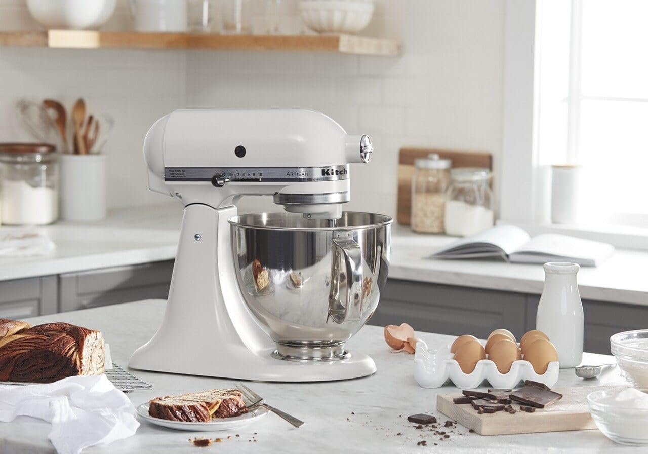 Kitchenaid Artisan Mixer 5qt, 10 Velocidades, Cor Milkshake - 4