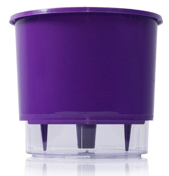 Vaso Auto Irrigável N 03 - Médio - Raiz Roxo