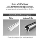 Ver imagem 7 de Cortina Wave para Trilho Suíço de Linho Gaze Flamê Off White 6m x 2,80m para Trilho de 3 Metros Simp