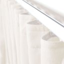 Ver imagem 4 de Cortina Wave para Trilho Suíço de Linho Gaze Flamê Off White 6m x 2,80m para Trilho de 3 Metros Simp