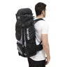 MOCHILA 75L CAMPING ESPORTE ESCOTEIROS ACAMPAMENTO REFORÇADA:Preto - 7