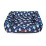 Cama para Cachorro Gg Caminha Pet Grande 70cm X 70cm - Azul Marinho - 1