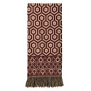 Ver imagem 4 de Manta Xale para Sofá Decorativa Luxo Dupla Face Jacquard 1,40x1,70m Ibiza Vermelho