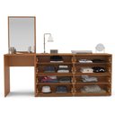 Ver imagem 4 de Cômoda Penteadeira 8 Gavetas com Espelho Porto