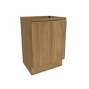 Ver imagem 1 de Balcão Celeste Kappesberg 100% Mdf 1 Porta Nogueira 60cm