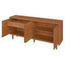 Ver imagem 5 de Conjunto Cristaleira 2 Portas de Vidro com Buffet 4 Portas Delux 100% MDF Prime
