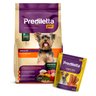 Ração Prediletta Pet cães adultos porte P 15kg + Snack 300g - Saco de 15kg - 1