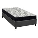 Ver imagem 1 de Cama Box Crc Solteiro +Colchão Ortopédico D45 AIRTECH150 Ortobom 88x188