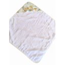 Ver imagem 3 de Toalha de Banho Bebê Safari Forro Fralda com Capuz 70x70cm: Verde