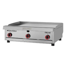 Chapa a Gás Premium CHP-90 em aço inox Metalcubas à gás - 1
